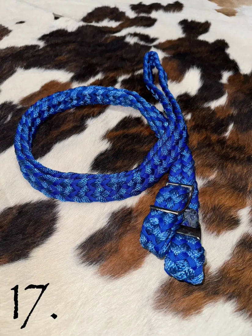 Gale Beebe 9 Strand Barrel Rein 17 / 1’’ / 7.5’ Reins