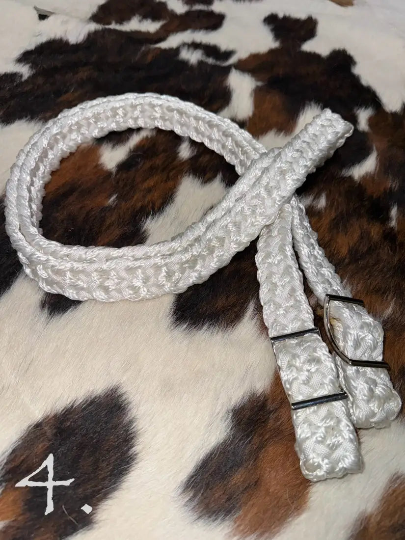 Gale Beebe 9 Strand Barrel Rein 4 / 1’’ / 7.5’ Reins