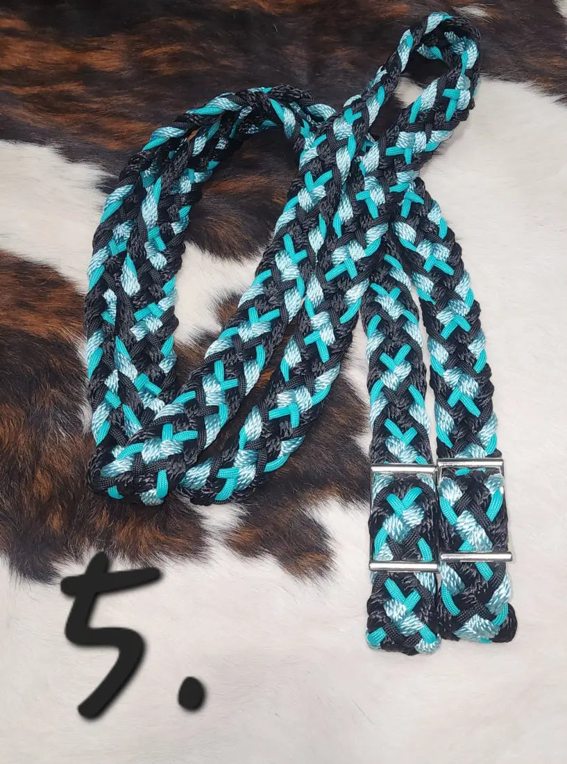 Gale Beebe 9 Strand Barrel Rein 5 / 1’’ / 7.5’ Reins