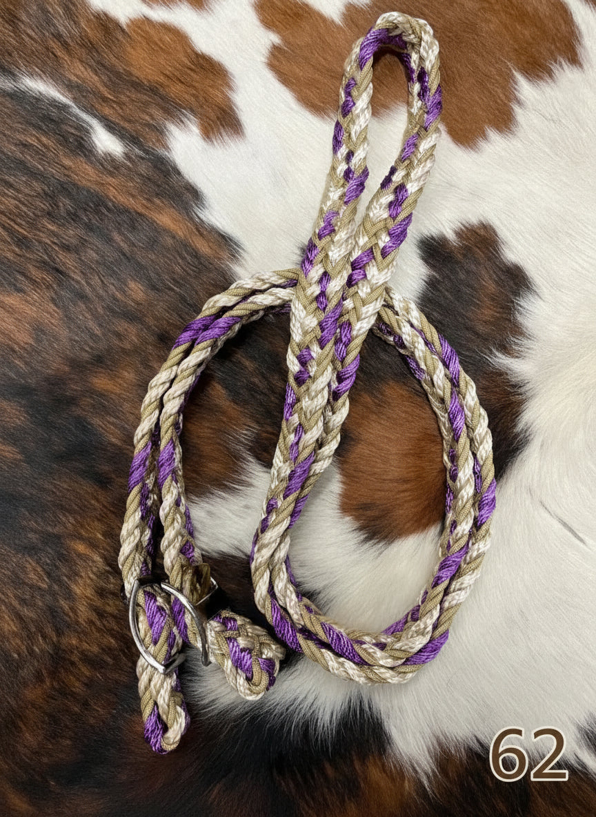 Gale Beebe 9 Strand Barrel Rein 62 / 1’’ / 7.5’ Reins