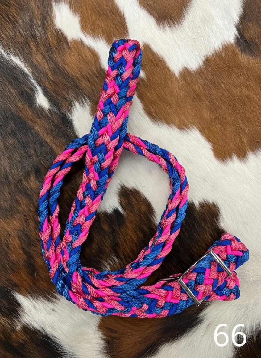 Gale Beebe 9 Strand Barrel Rein 66 / 1’’ / 7.5’ Reins