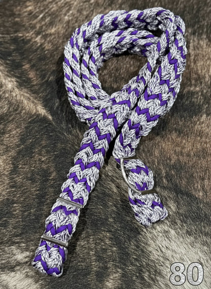 Gale Beebe 9 Strand Barrel Rein 80 / 1’’ / 7.5’ Reins