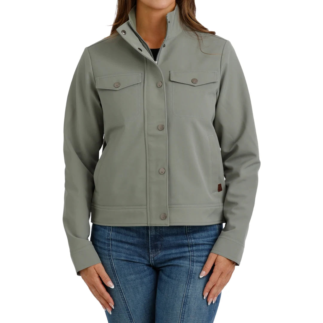 Cinch Women's Green Bonded Chore Coat