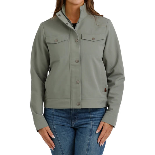 Cinch Women's Green Bonded Chore Coat