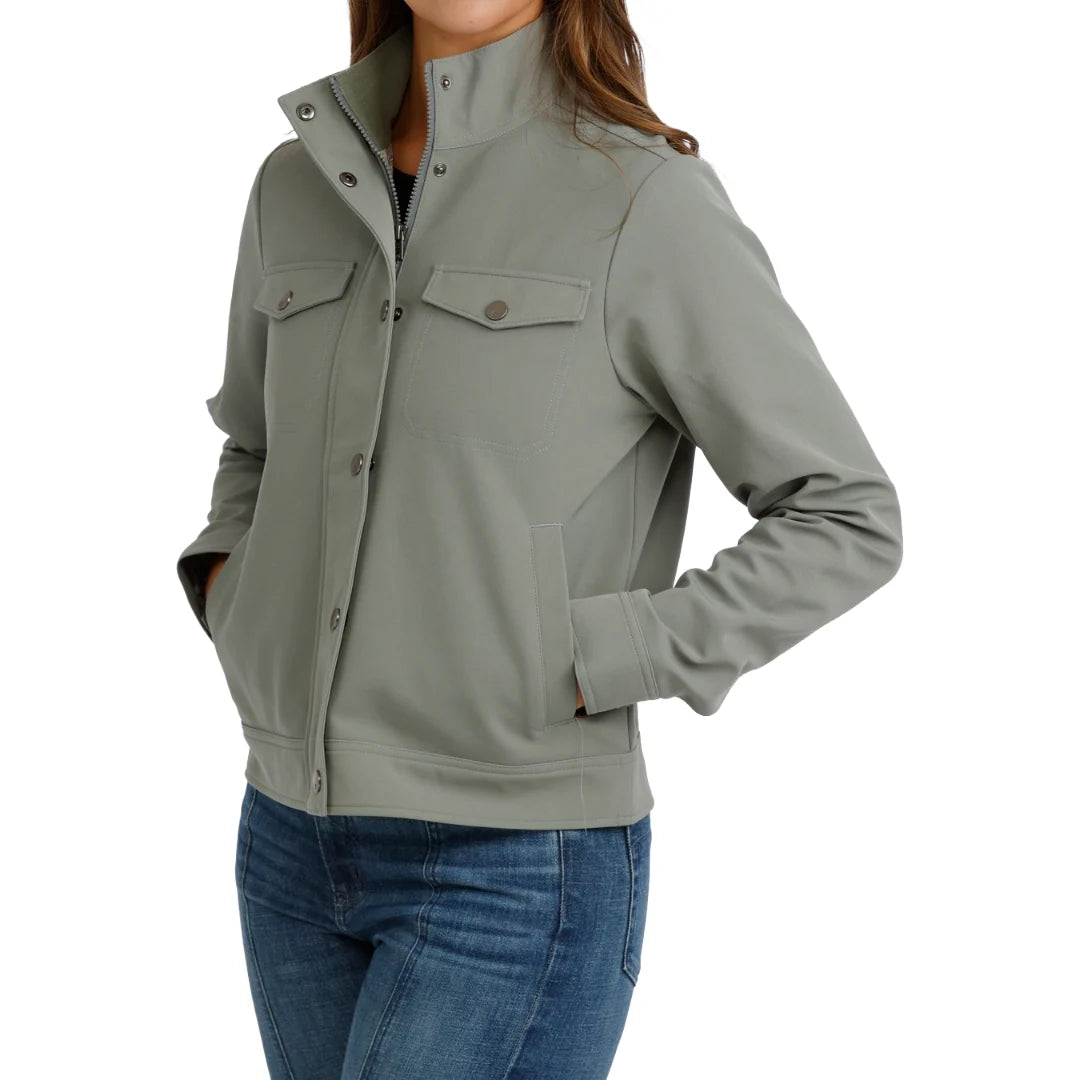 Cinch Women's Green Bonded Chore Coat