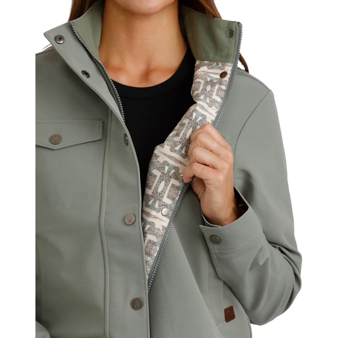 Cinch Women's Green Bonded Chore Coat