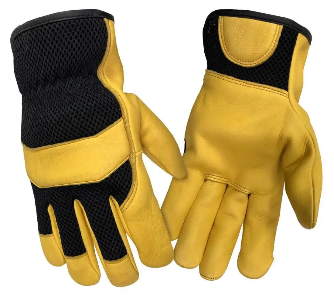 Hand Armor Cooling Mesh Back Deerskin Gloves Winter Gloves