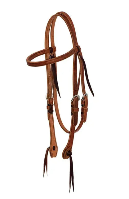 Cowboy Tack Headstalls & Noseband - Harness Leather