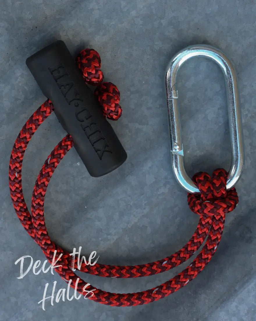 Hay Chix Bucket Strap Deck the Halls Bucket Strap