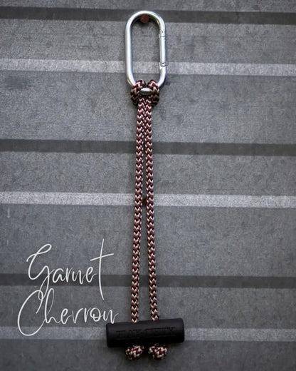 Hay Chix Bucket Strap Garnet Chevron Bucket Strap