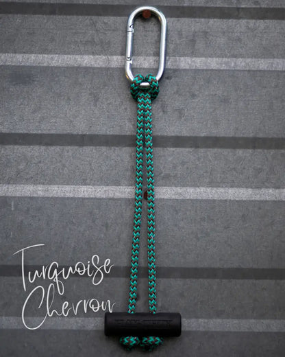 Hay Chix Bucket Strap Turquoise Chevron Bucket Strap