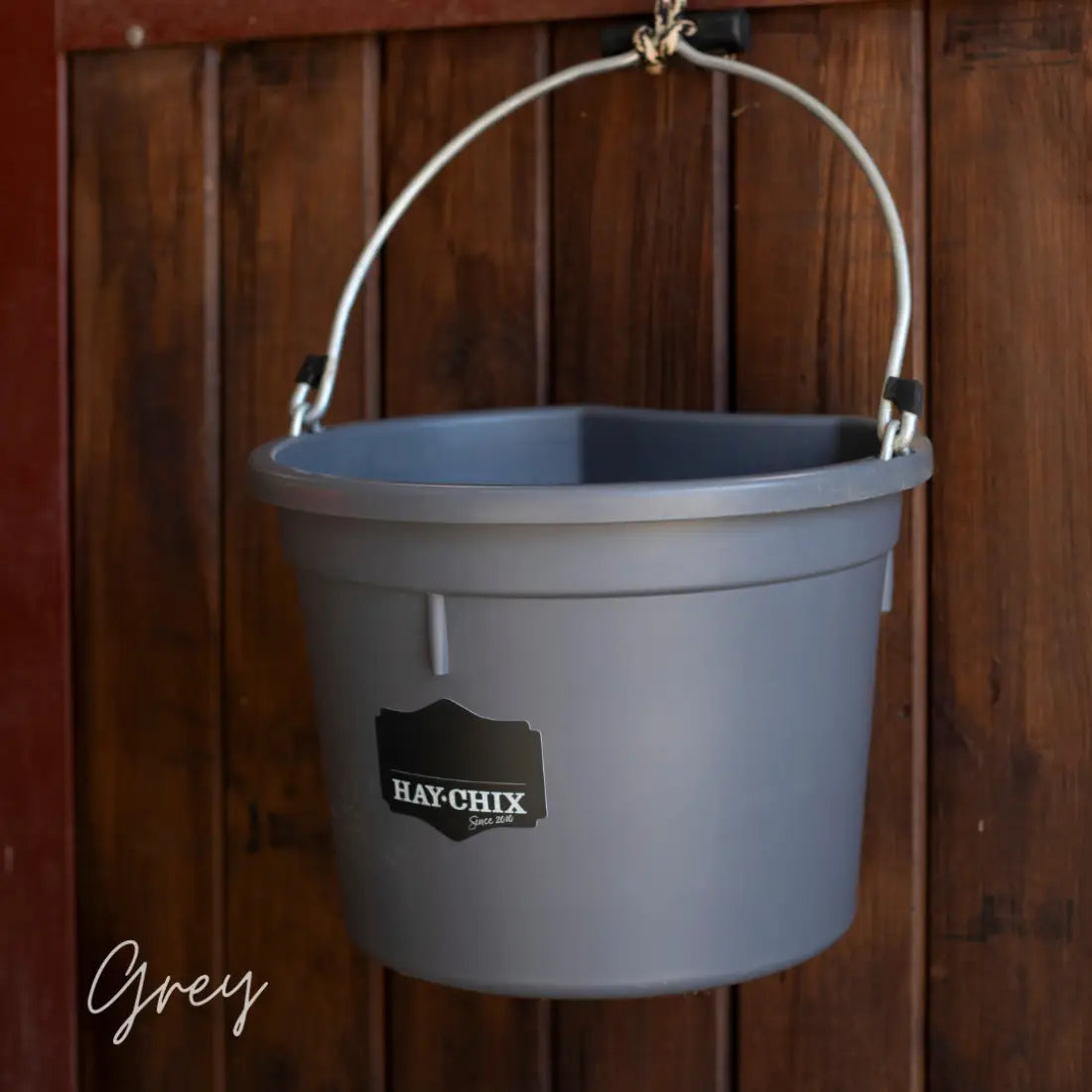 Hay Chix Favorite Bucket Gray Bucket