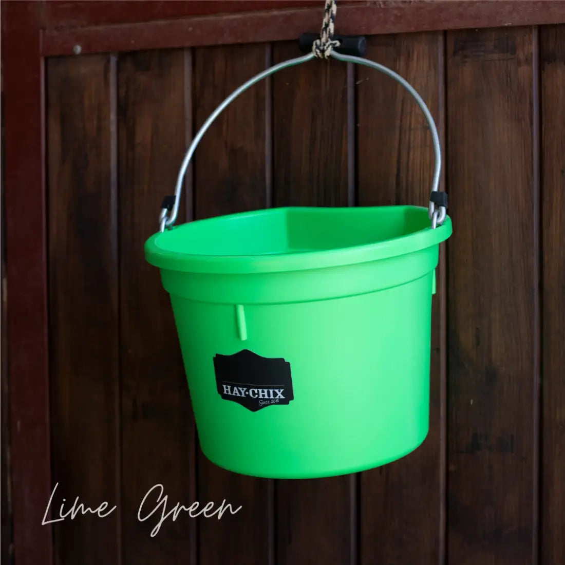 Hay Chix Favorite Bucket Lime Green Bucket