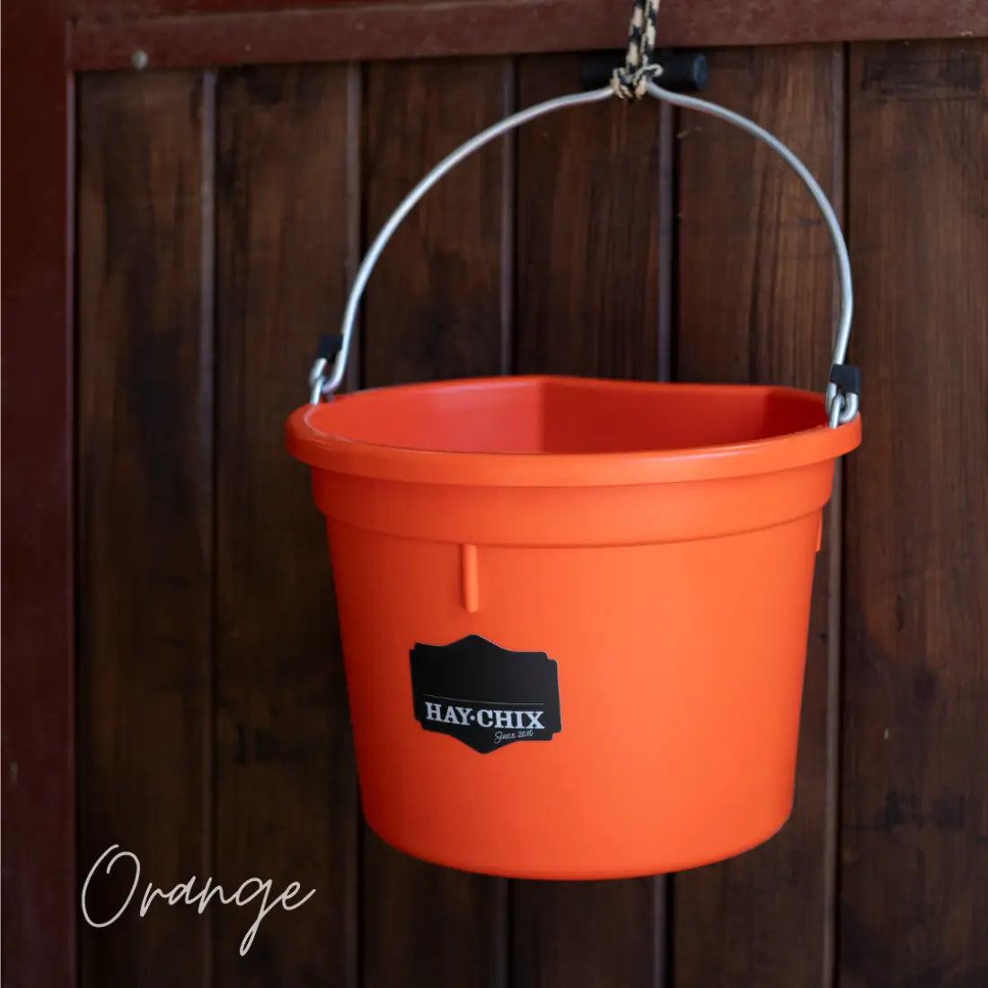 Hay Chix Favorite Bucket Orange Bucket