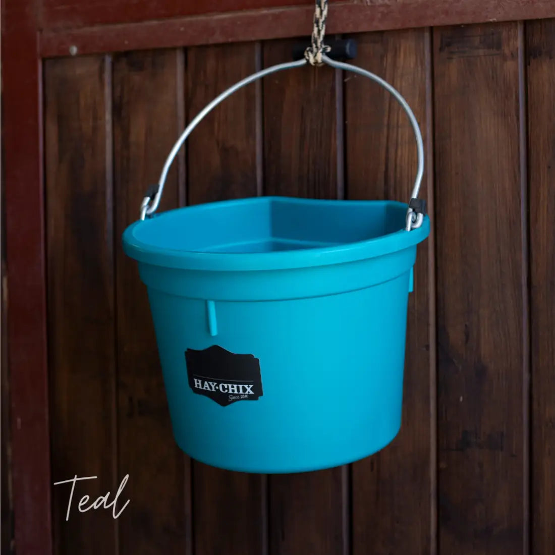 Hay Chix Favorite Bucket Teal Bucket