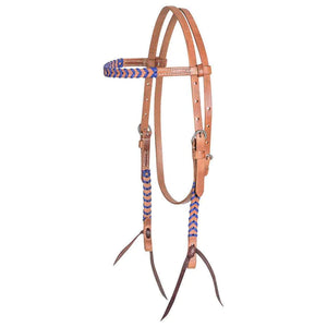 Martin Colored Laced Harness Browband Headstall