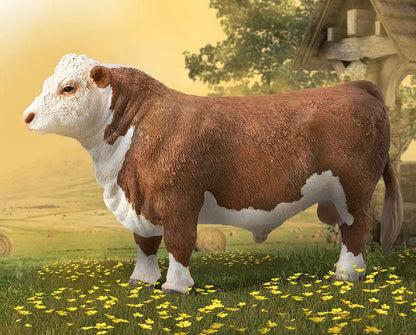 Breyer CollectA "Hereford Bull (Polled)"