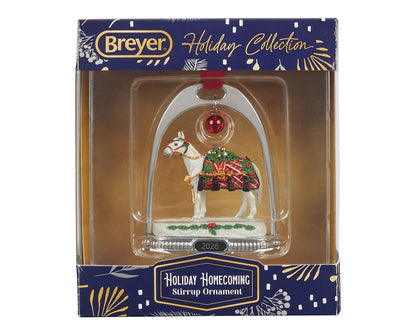 Breyer "Holiday Homecoming" 2026 Stirrup Ornament