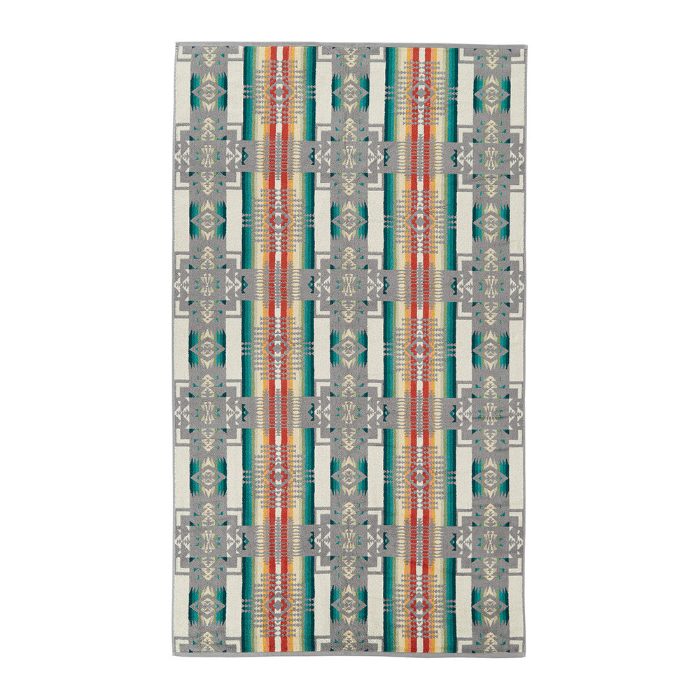 Pendleton Gray Jacquard Chief Joseph Towel Collection