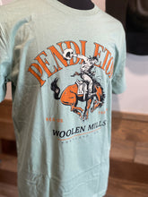 Load image into Gallery viewer, Pendleton Men&#39;s Sage Bucking Horse Graphic T-shirt
