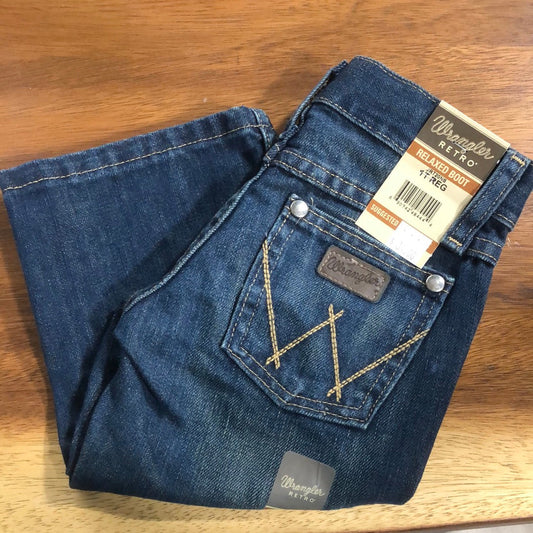 Wrangler Boy's Toddler Retro Bootcut Jean