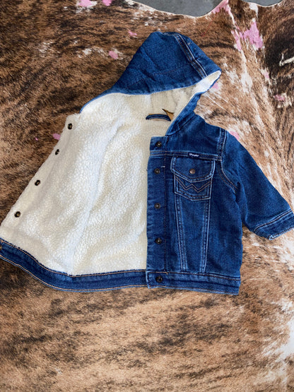 Wrangler Infant/Toddler Sherpa Lined Denim Jacket