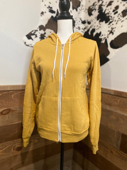 Pendleton Women's Heather Mustard Cowgirl Hoodie