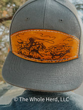 Load image into Gallery viewer, TWH Infant/Youth High Country Leather Cap
