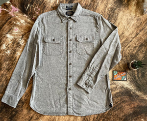 Pendleton Men's Burnside Gray Flannel Shirt