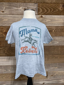 Homestead Clothing Boy's Mama Raised Rebels T-Shirt