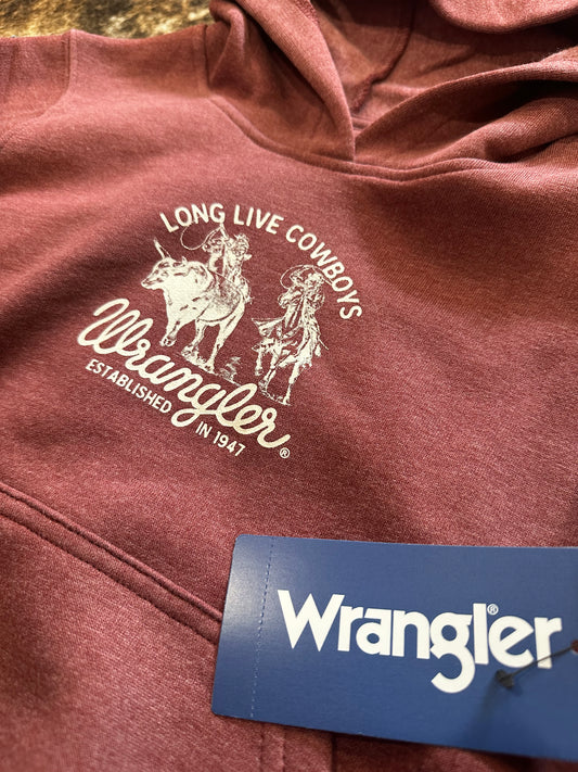 Wrangler Boy's Team Roper Hoodie