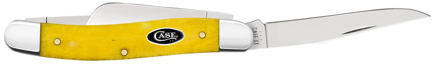 Case Yellow Bone Smooth Medium Stockman Knife