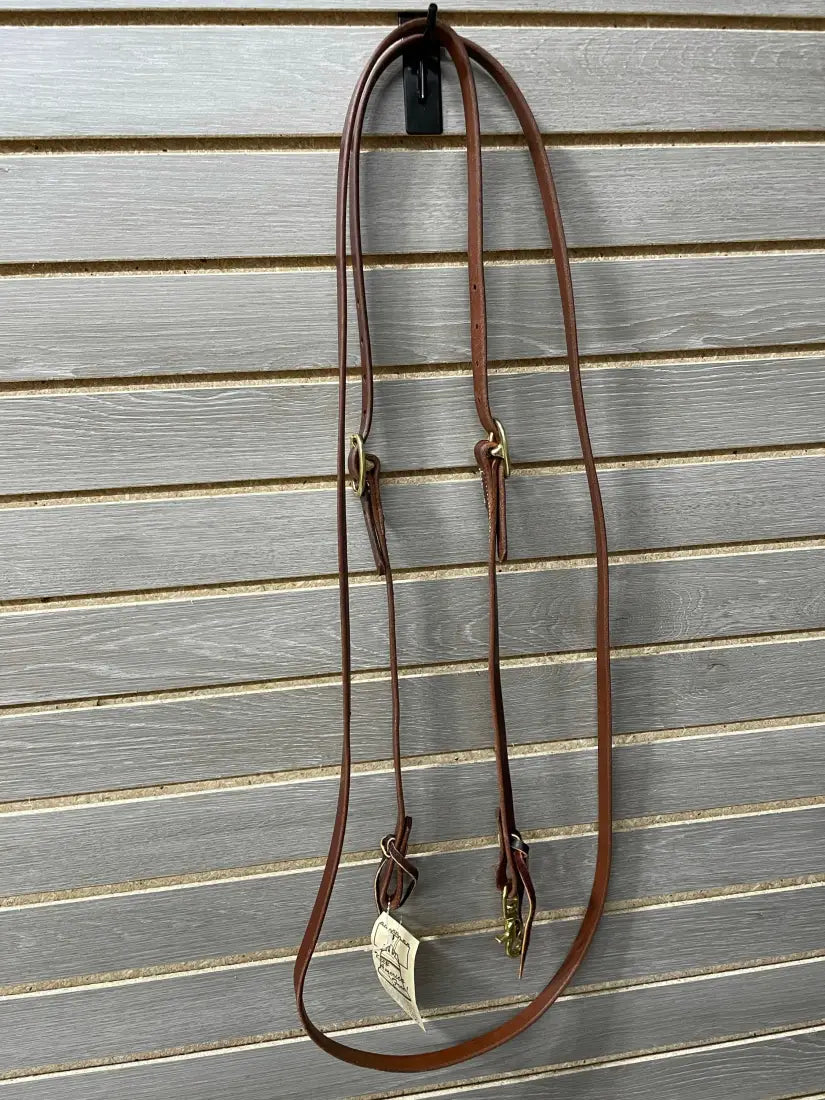 Jerry Beagley Leather Trail Reins