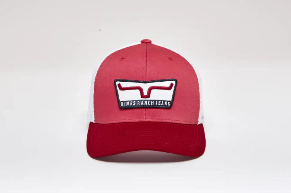 Kimes Ranch Extra Crunchy Trucker Cap Red Hats