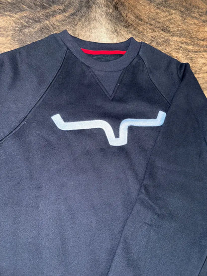Kimes Ranch Men’s Vintage Crew Neck Sweatshirt XSmall / Navy Men’s Pullover