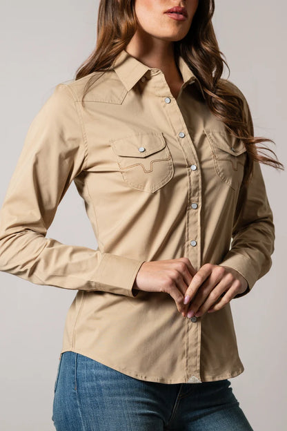 Kimes Ranch Women's Sand Skeeter Western Shirt