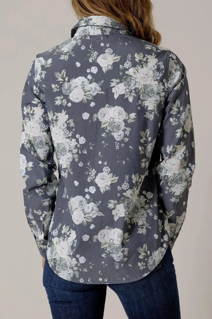 Kimes Ranch Women’s Blue Ginny Western Shirt Women’s Western