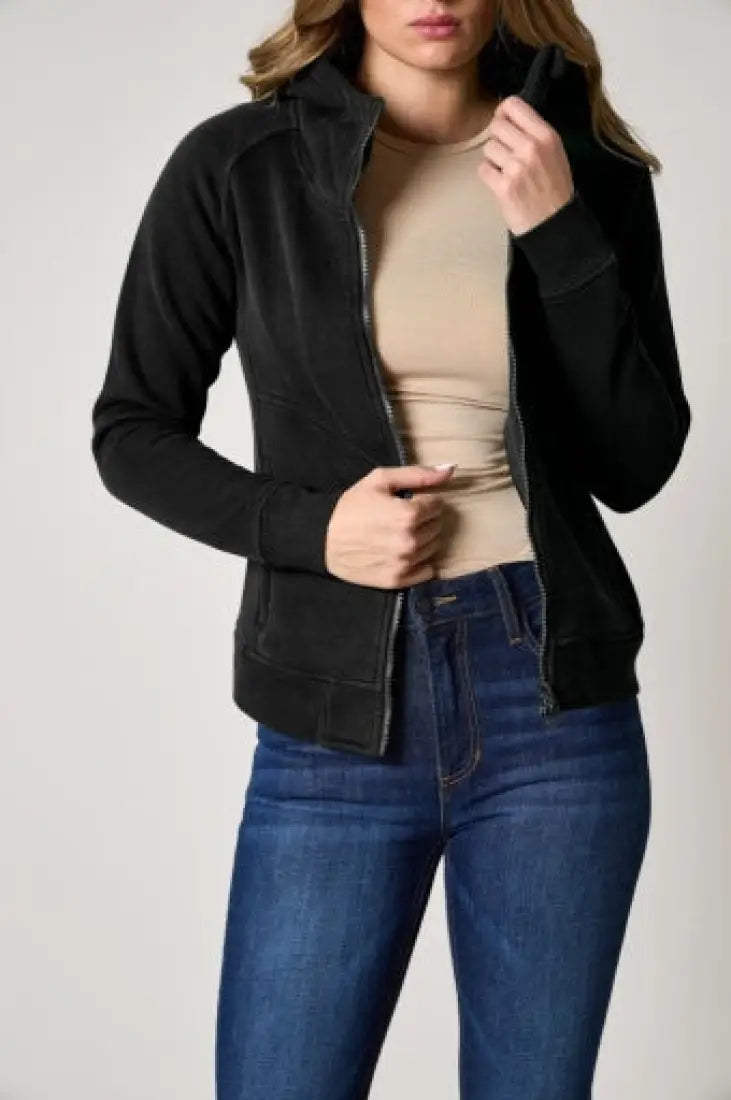 Kimes Ranch Women’s Emma Full Zip Hoodie Small / Black Women’s Pullover