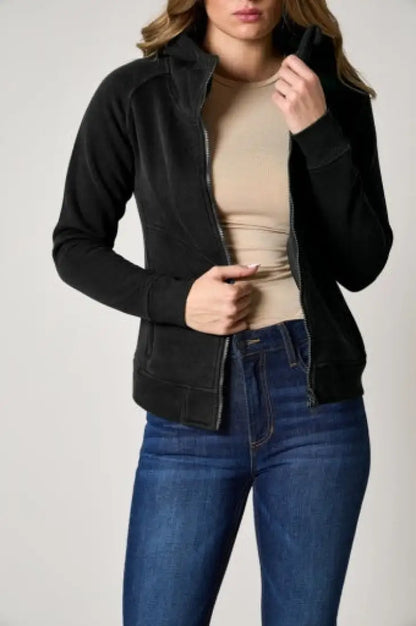 Kimes Ranch Women’s Emma Full Zip Hoodie Small / Black Women’s Pullover