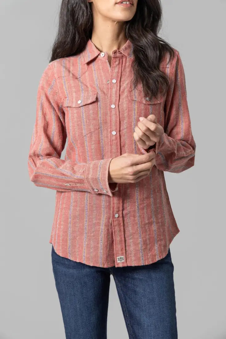 Kimes Ranch Women’s Ingram Stripe Western Shirt Sale Women’s Western