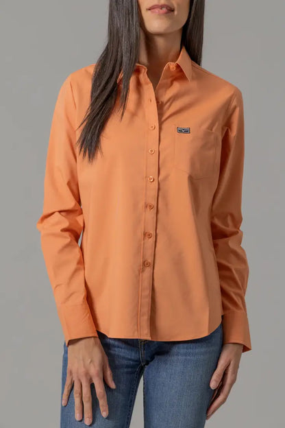 Kimes Ranch Women’s Melon Linville Western Shirt Women’s Western