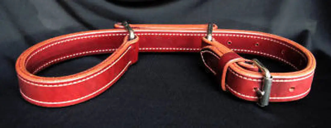 King’s Saddlery Leather Hobbles Training