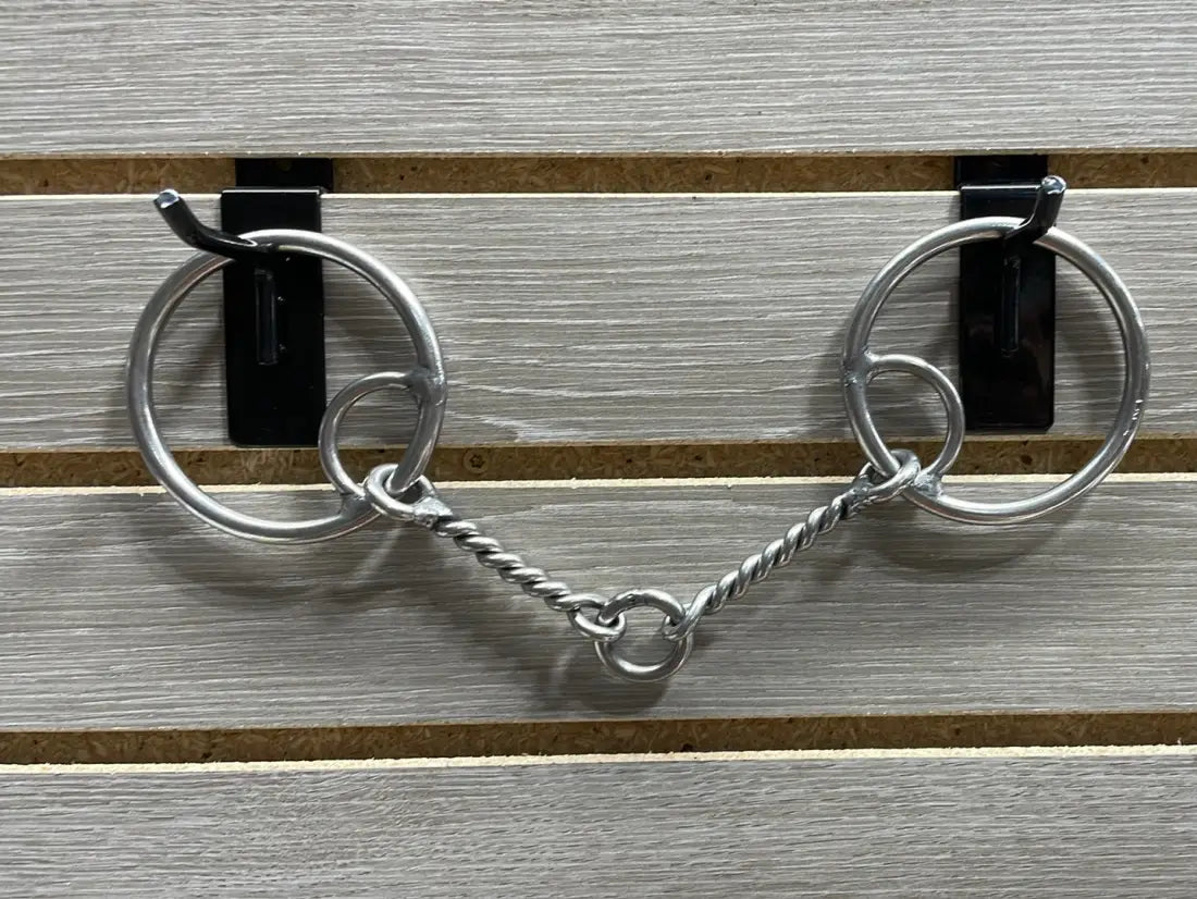 L&W #138B Locked Mouthpiece O Ring Bit 18 - Twisted Doughnut Bit