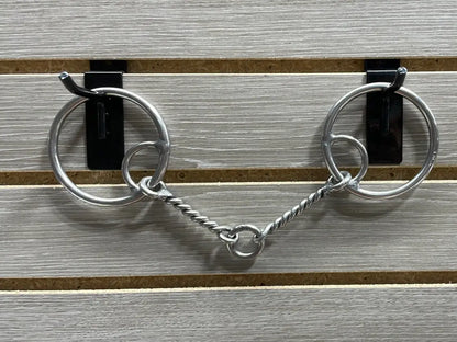 L&W #138B Locked Mouthpiece O Ring Bit 18 - Twisted Doughnut Bit