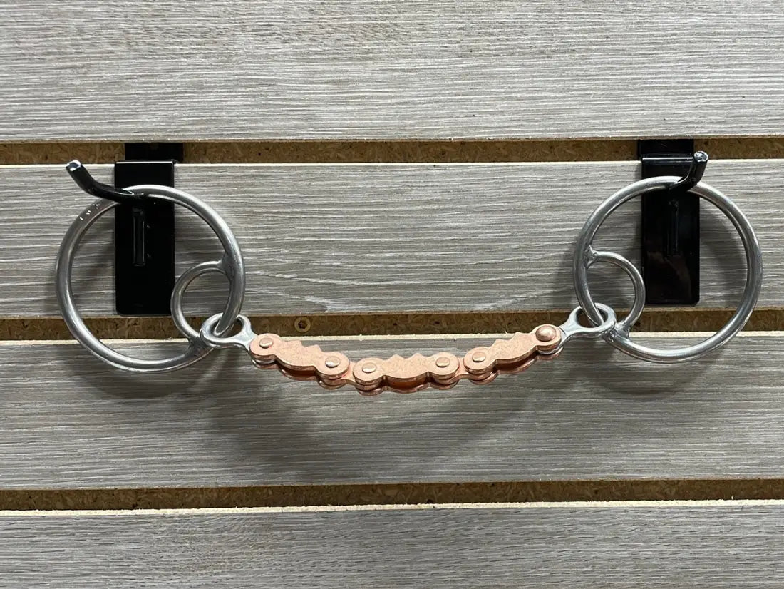 L&W #138B Locked Mouthpiece O Ring Bit 1b - Copper Mule Mouth Bit