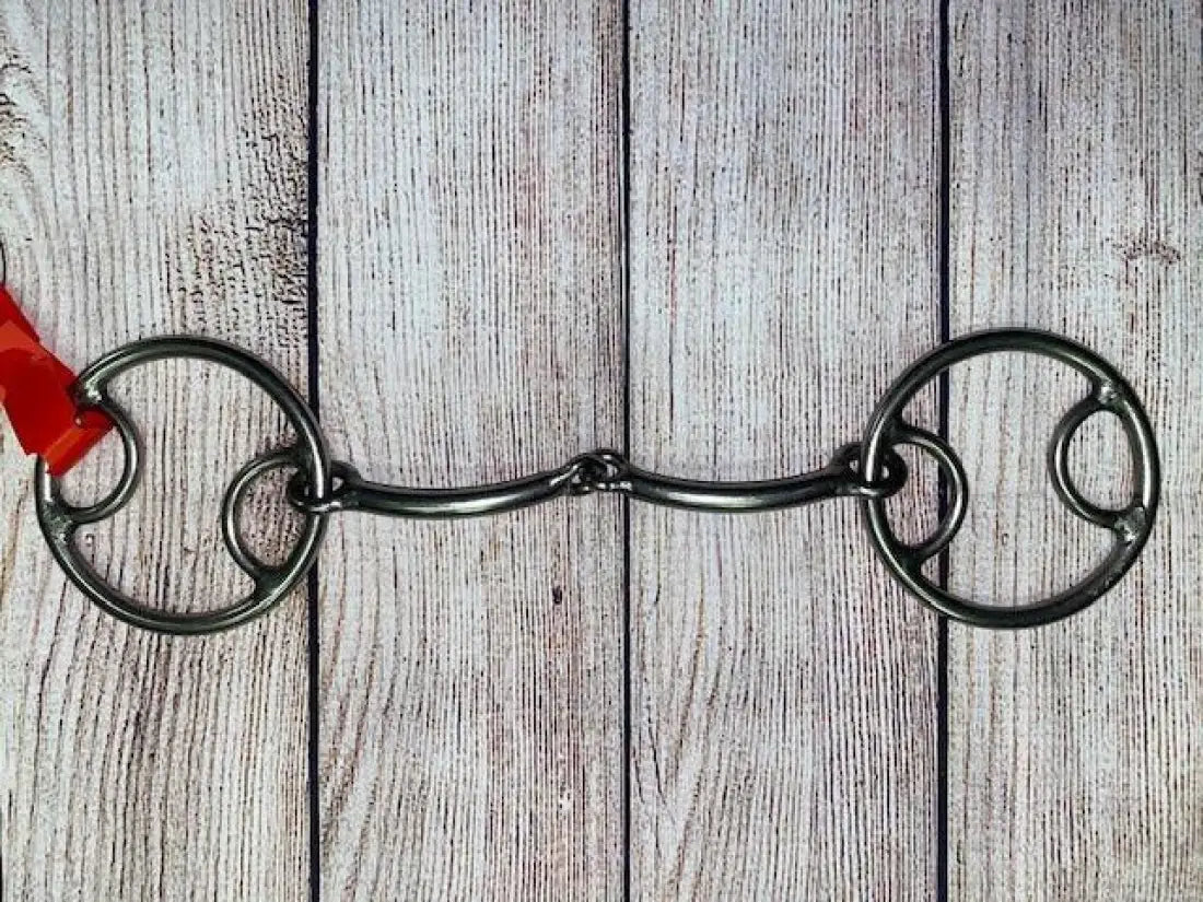 L&W #138C O Ring Snaffle Bit 10 - Large Smooth Snaffle Bit