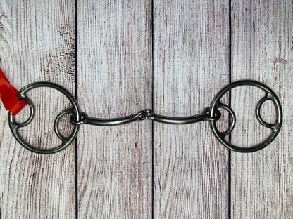 L&W #138C O Ring Snaffle Bit 10 - Large Smooth Snaffle Bit