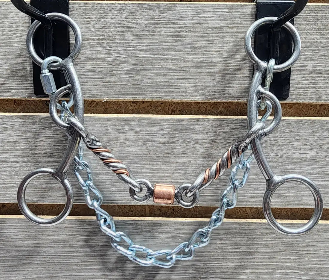 L&W #178 Lift Bit 20 - 3/8’’ Twisted Copper Inlay w/ Dogbone Roller Bit