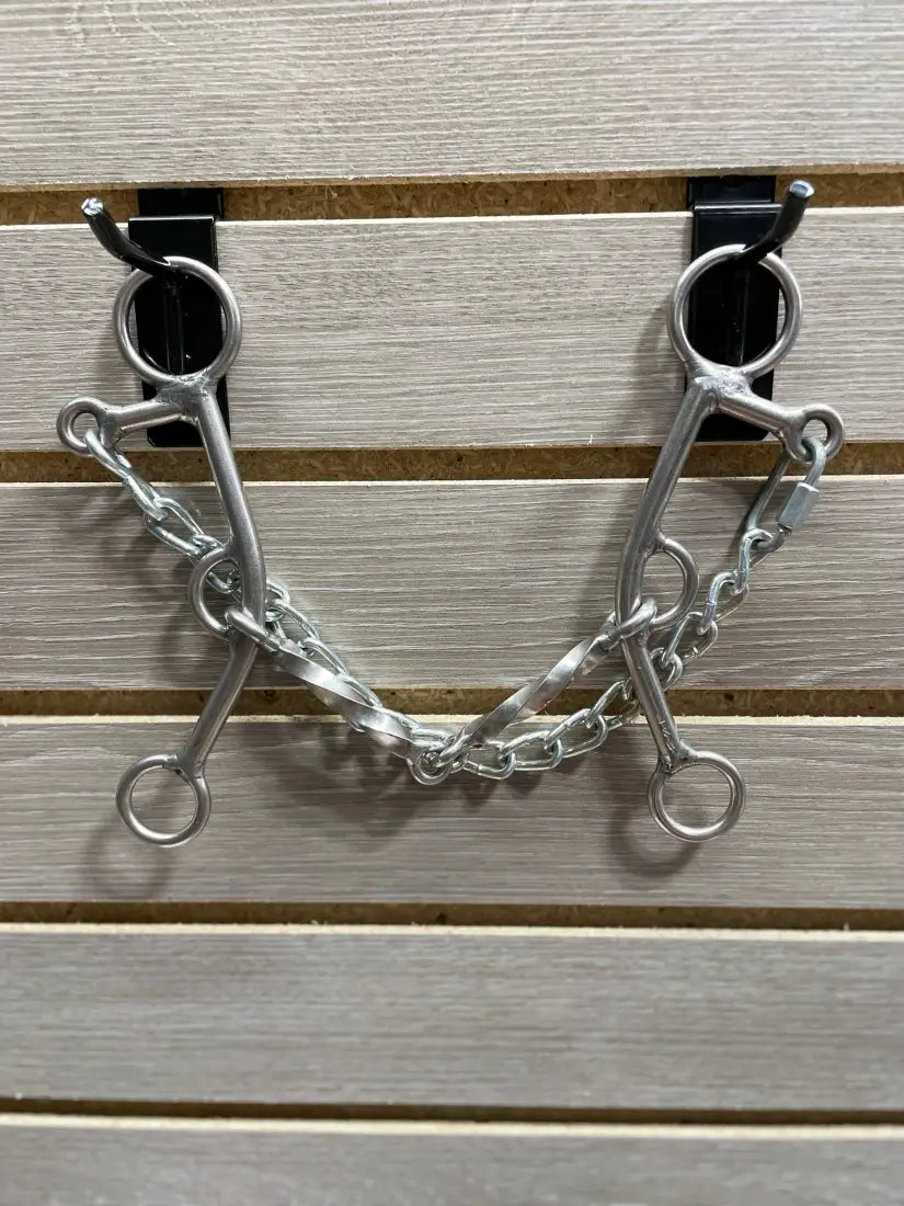 L&W #179 Lifter Bit - Short Shank 25d - Slow Twist Snaffle Bit
