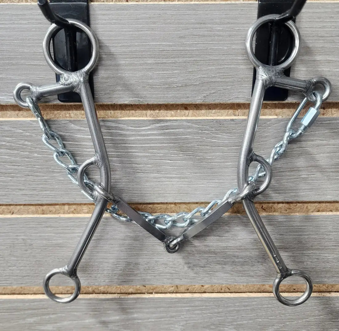 L&W #179C Lifter Bit - Long Shank 25 - Square Snaffle Bit